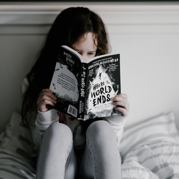 Photo by Annie Spratt on Unsplash https://unsplash.com/photos/girl-reading-book-on-bed-hDcAjjkM-PU